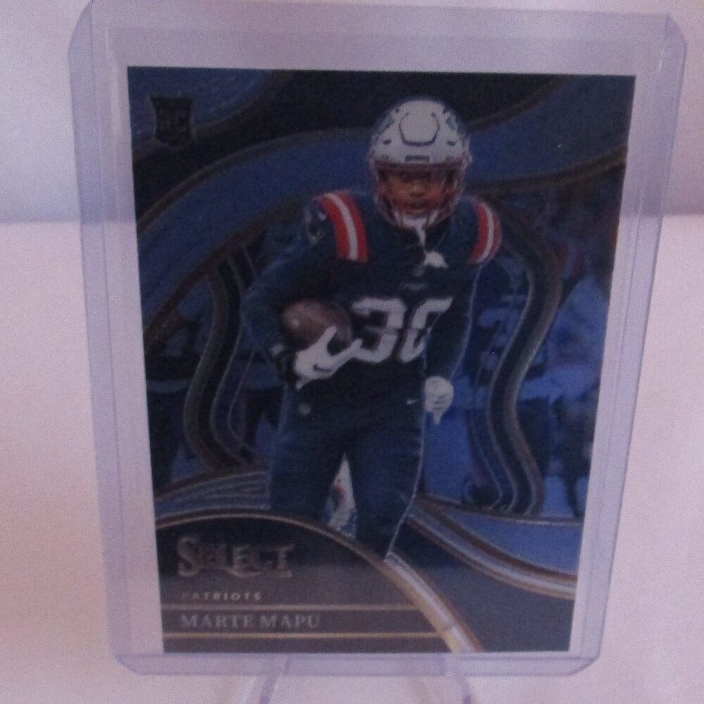 Marte Mapu 2023 Panini Select Club Level #236 New England Patriots ROOKIE CARD